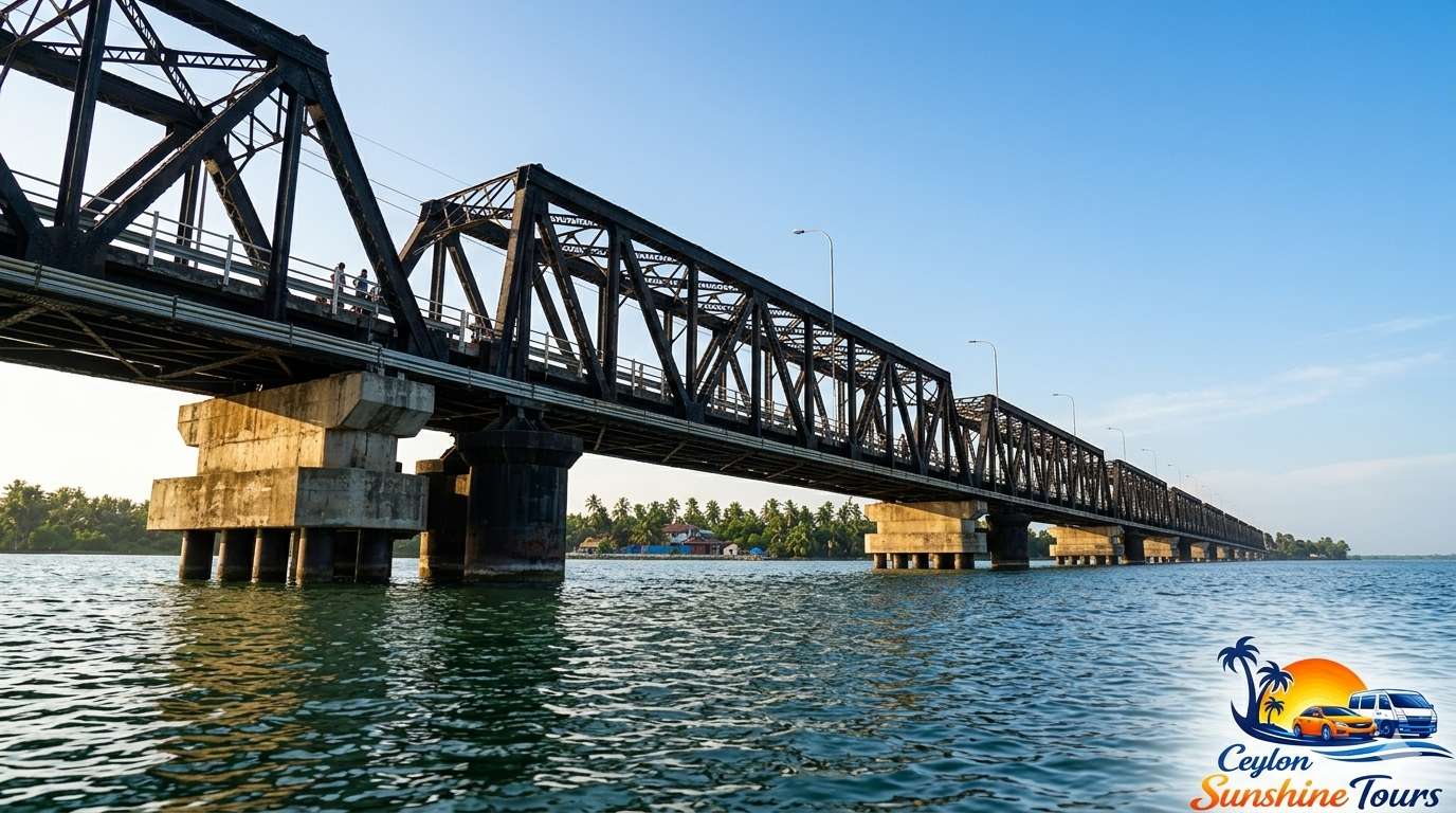 Kallady Bridge Batticaloa lagoon view