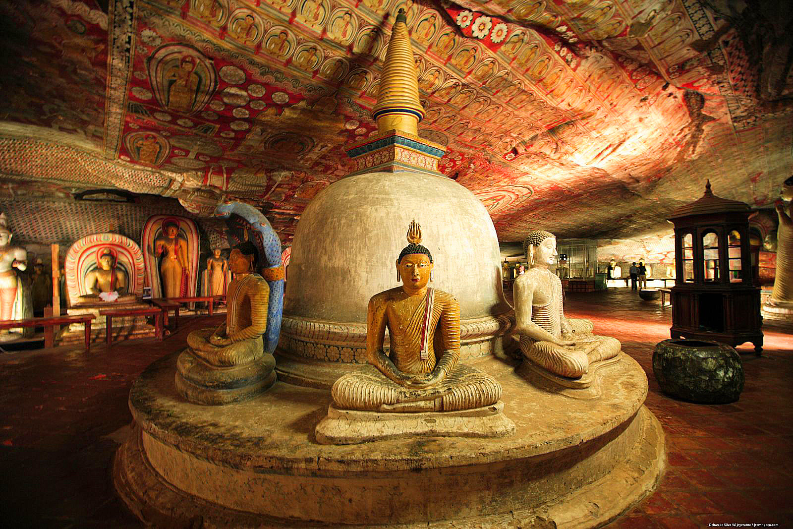 Dambulla cave attraction near Sigiriya