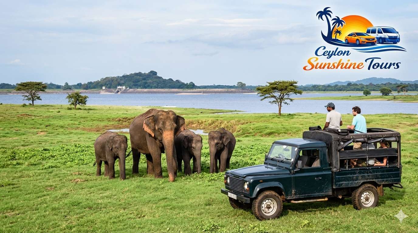 Scenic Ella hill country in Sri Lanka