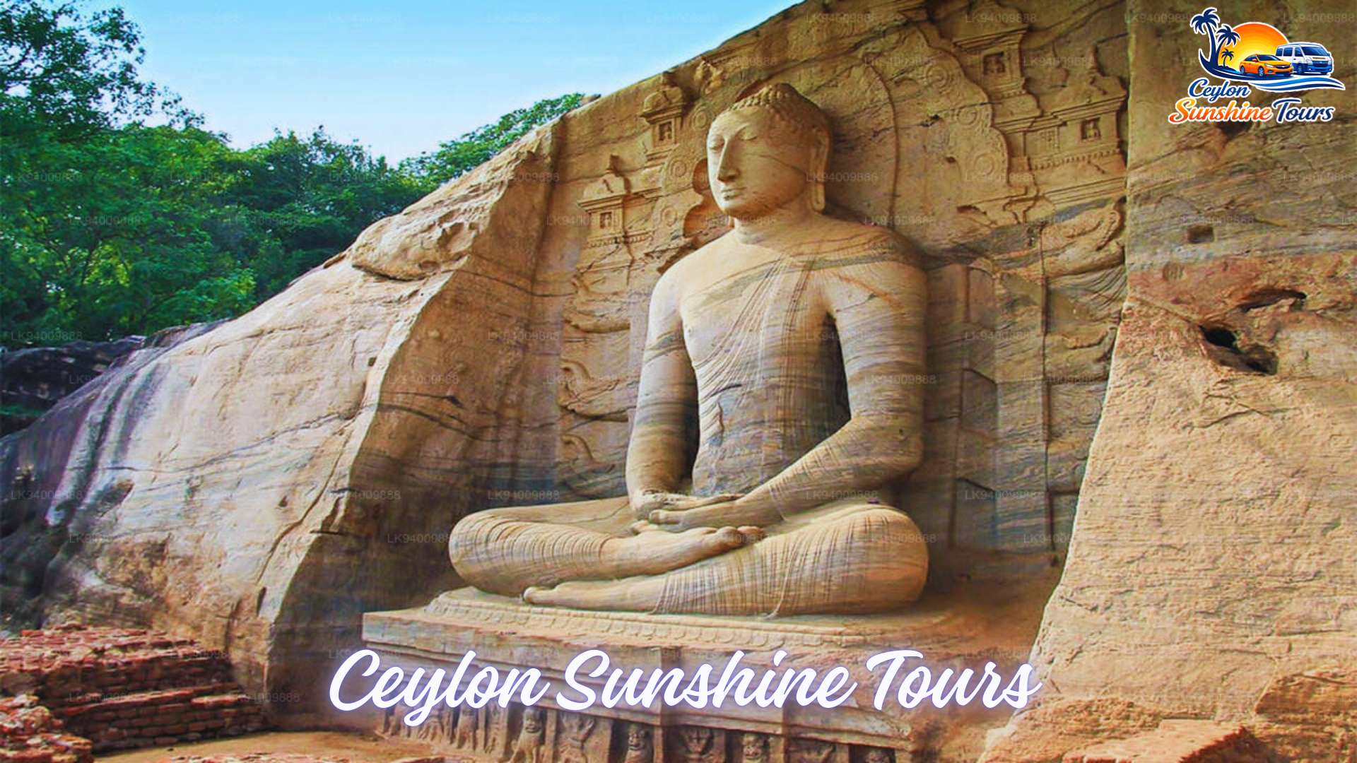 Ancient royal ruins in Polonnaruwa