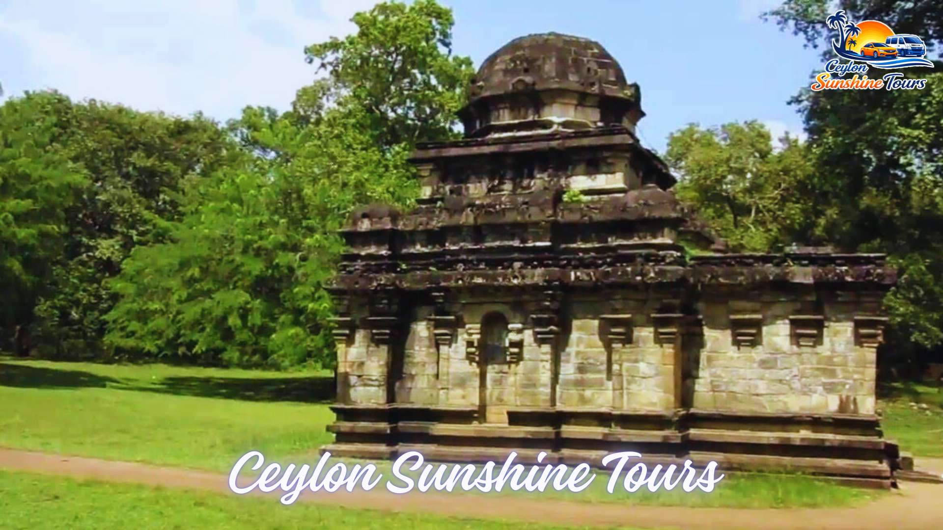 Sacred temple site in Polonnaruwa Sri Lanka
