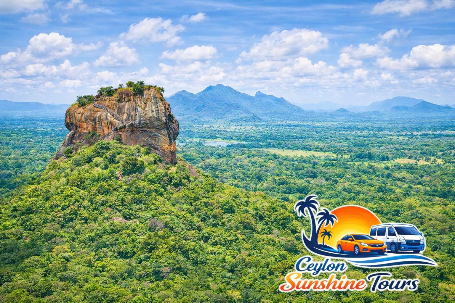 Sigiriya travel view in Sri Lanka